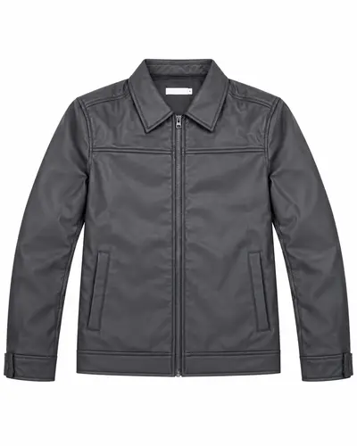 Leather Cooper-line Jacket 