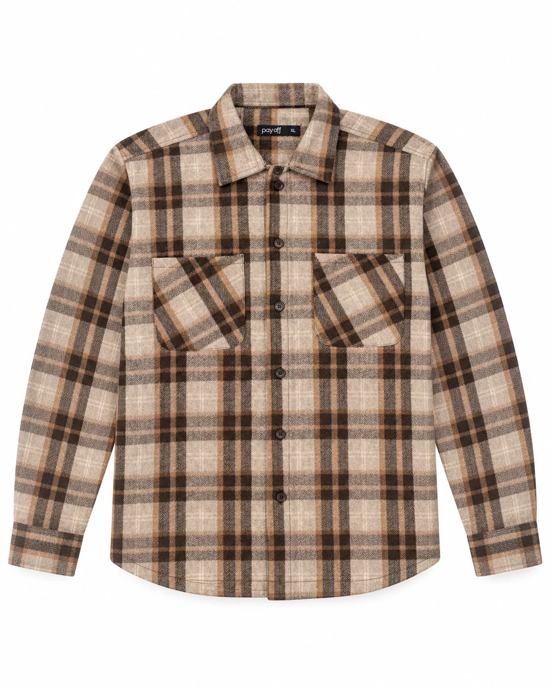 Mono-Chrome Check Overshirt
