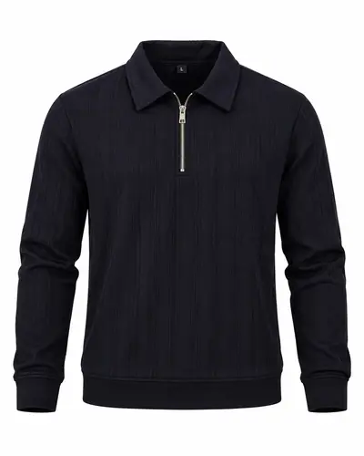 Liner Rib Quarter-Zip Sweatshirt 