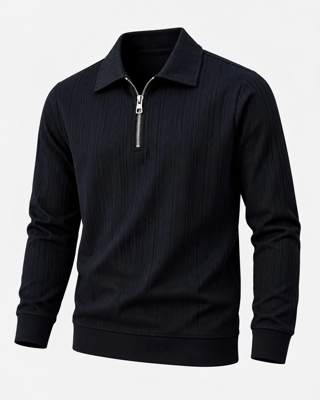 Liner Rib Quarter-Zip Sweatshirt 