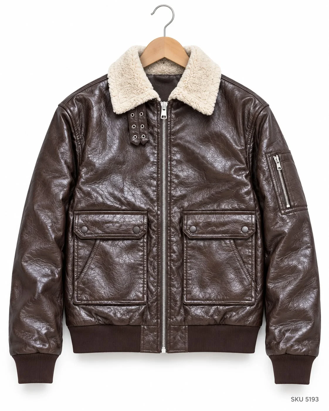 vintage aviator bomber